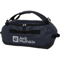 Jack wolfskin all-in duffle 35 rugzak (donkerblauw, 35 liter)