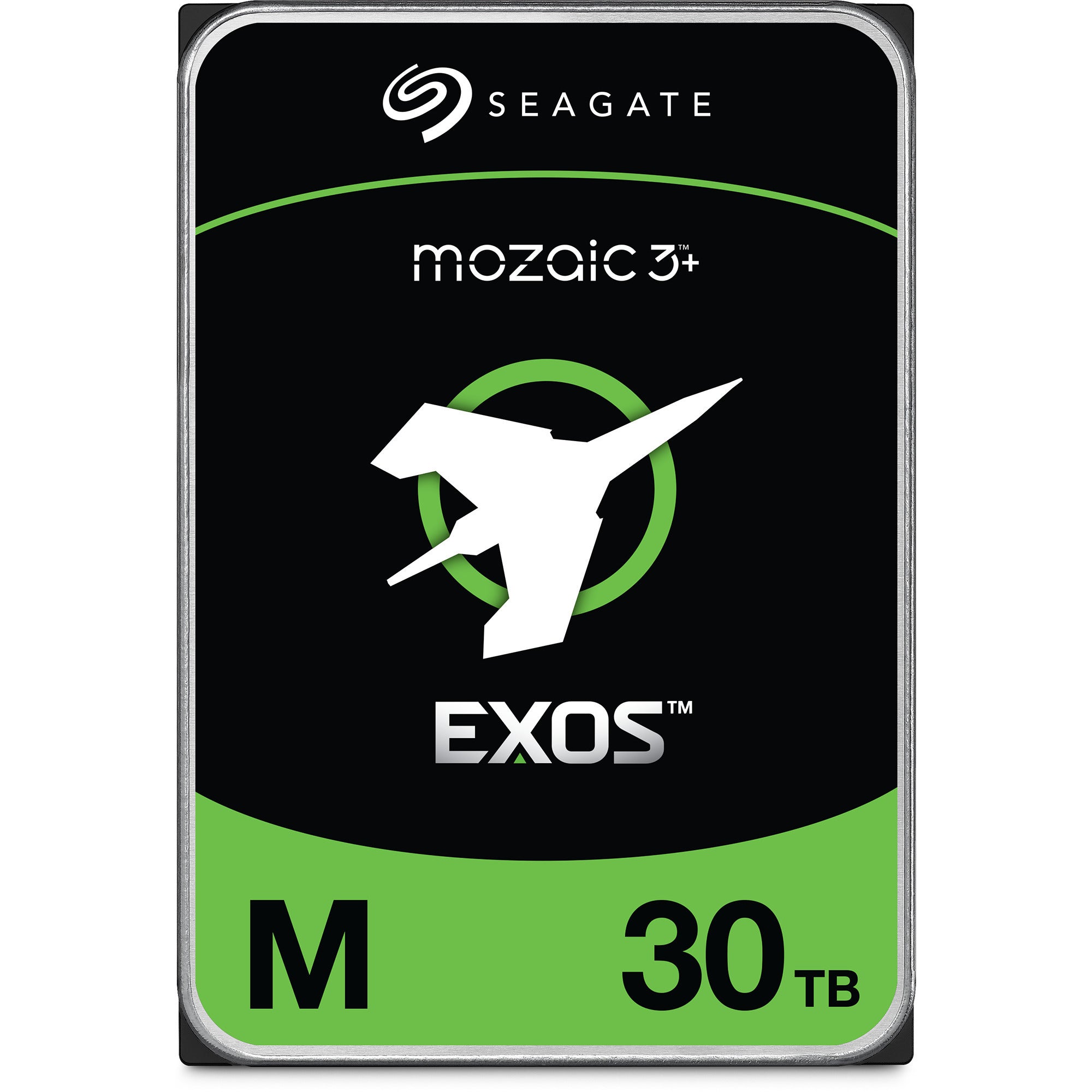 Seagate exos m 30 tb harde schijf (st30000nm004k, sata 600, 24 7)