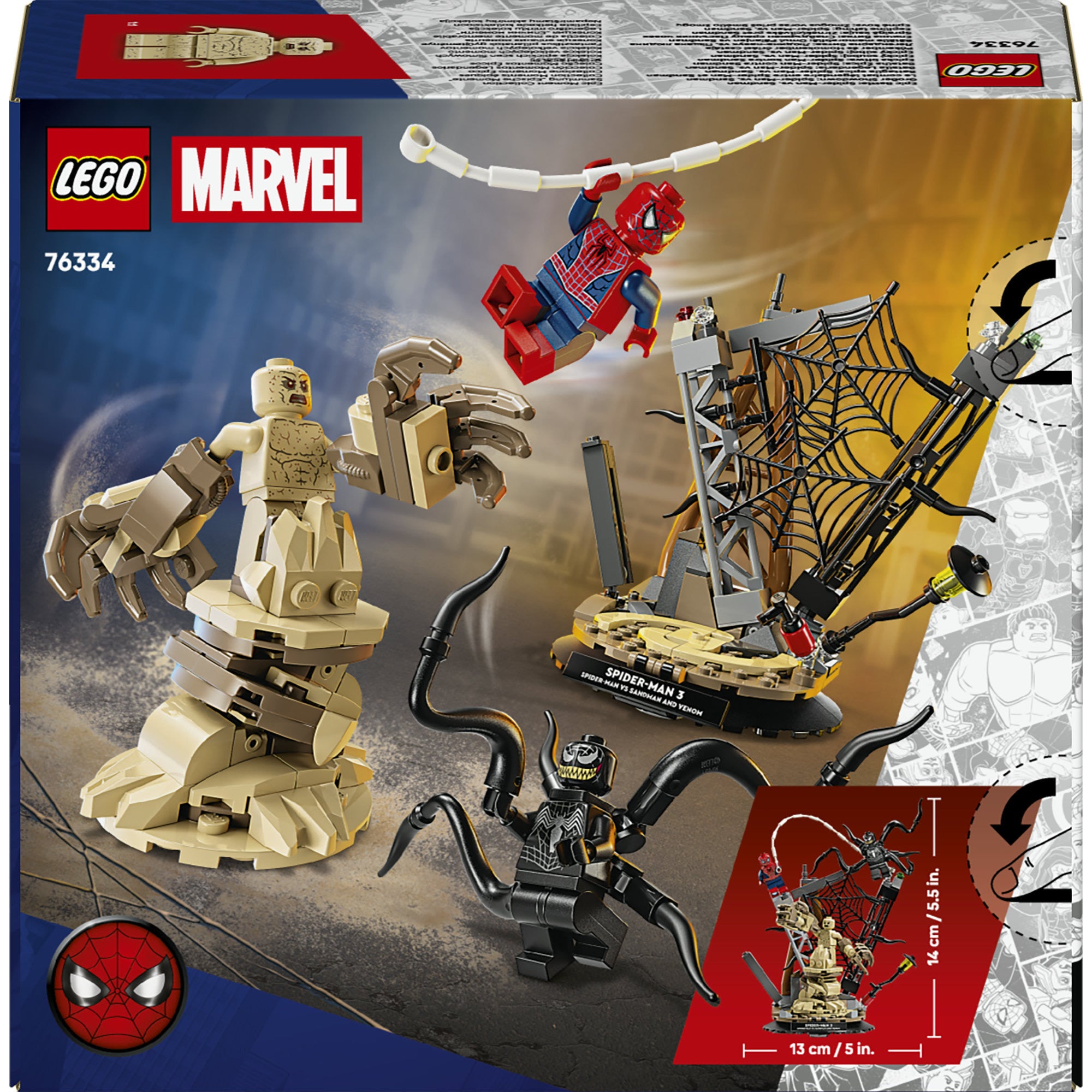 LEGO Super Heroes 76334 Marvel Ultimate Battle: Spider-Man vs. Sandman
