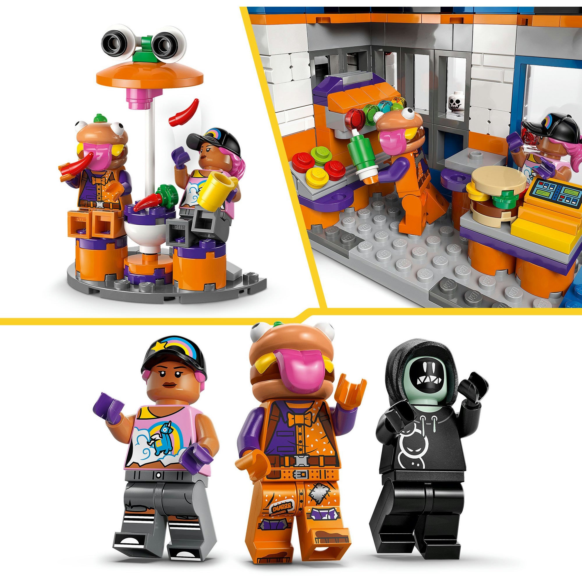 LEGO Fortnite - Durrr Burger Restaurant Bauspielzeug (77076)