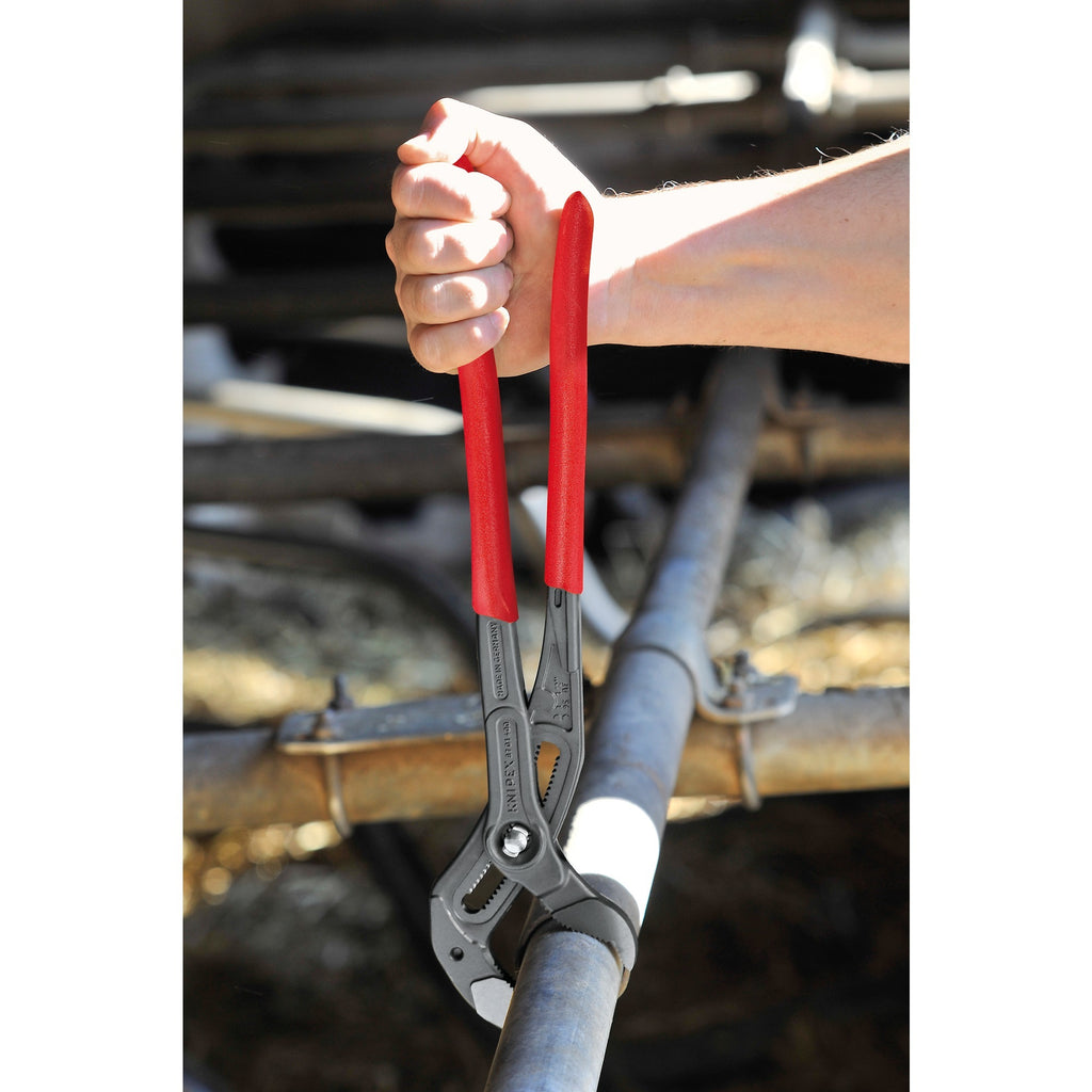 Knipex cobra xl waterpomptang 8701400 zweedse- waterpomp-tang (rood)