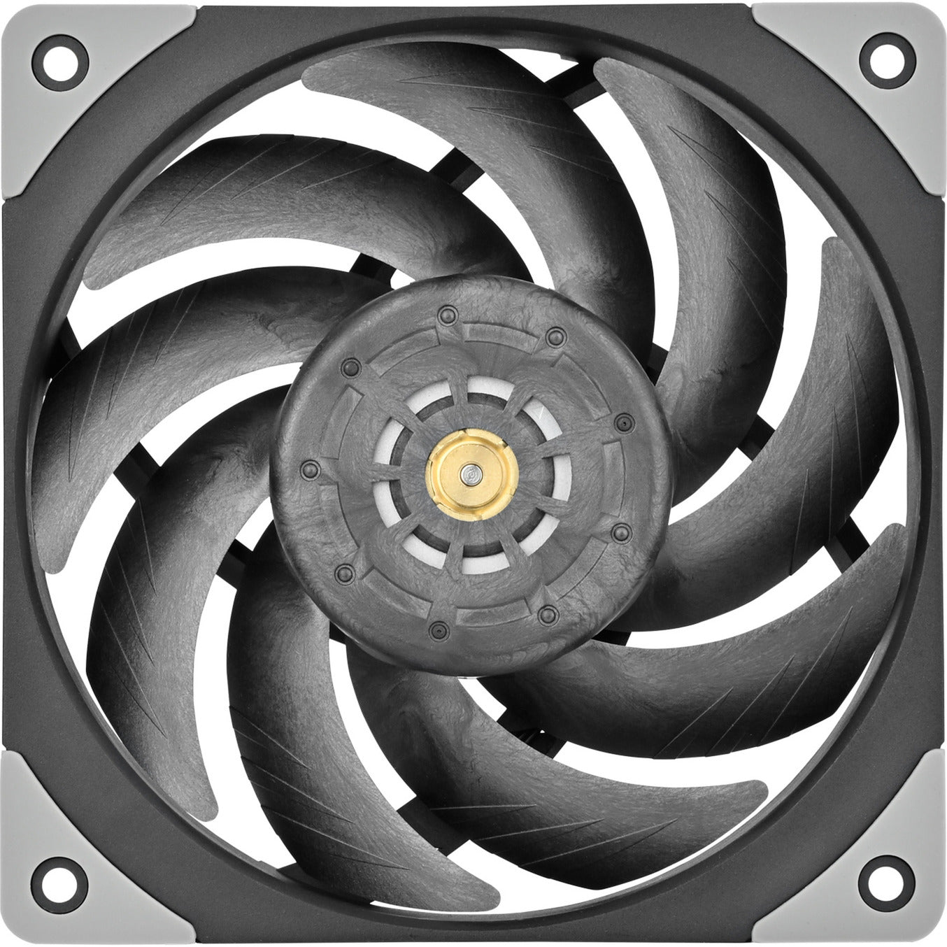 Silverstone fhl120 case fan (zwart, 120 x 120 x 25 mm, pwm)