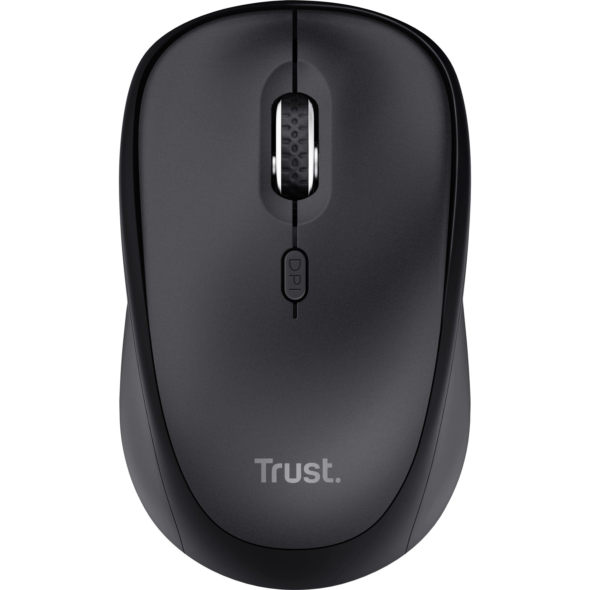 Trust ody ii stille draadloze toetsenbord- en muisset desktopset (zwart, us lay-out (qwerty), membraan, 100%, 800 dpi - 1.600 dpi)