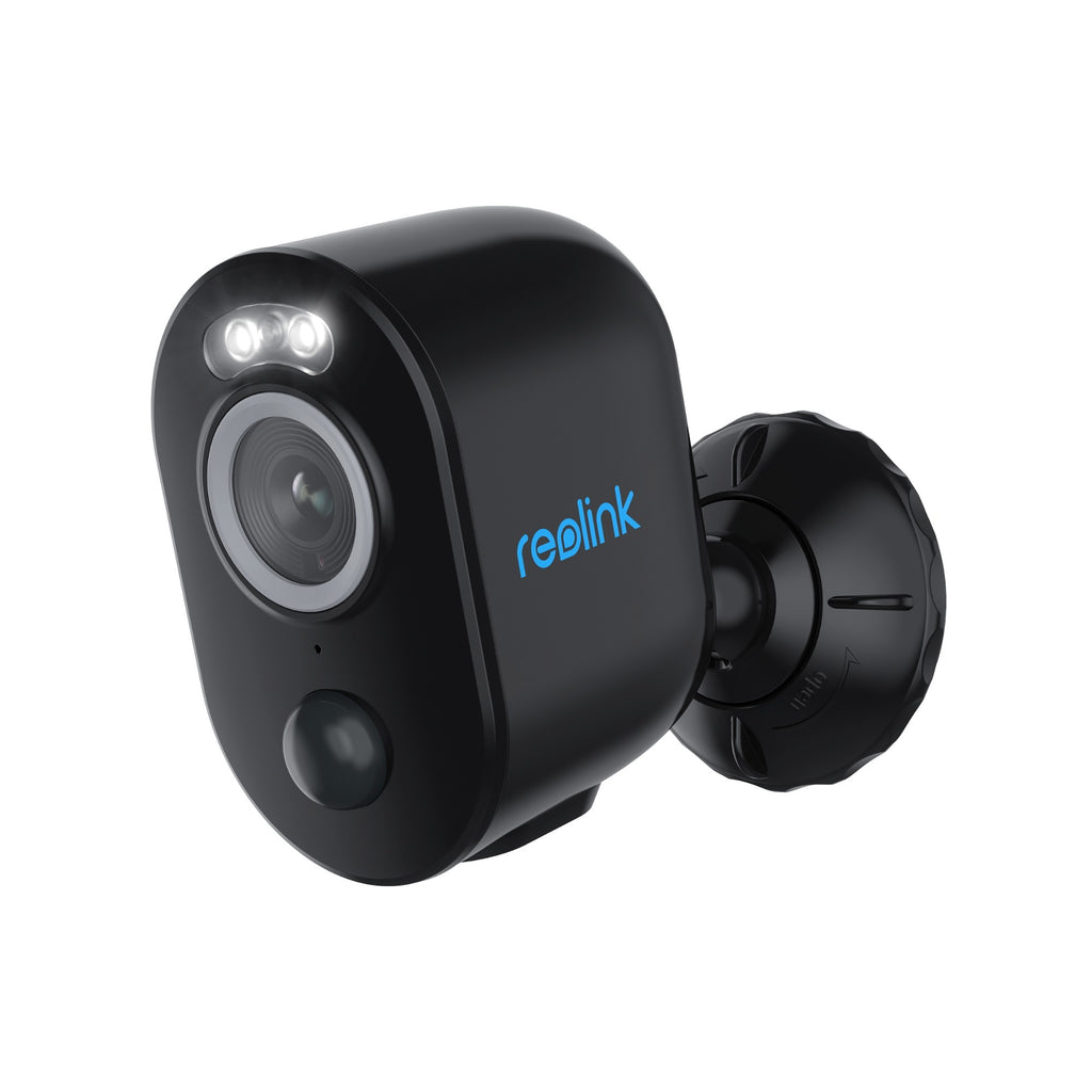 Reolink argus b330 smart 2k 4mp wire-free camera with motion spotlight (zwart, 5ghz 2.4ghz wifi)