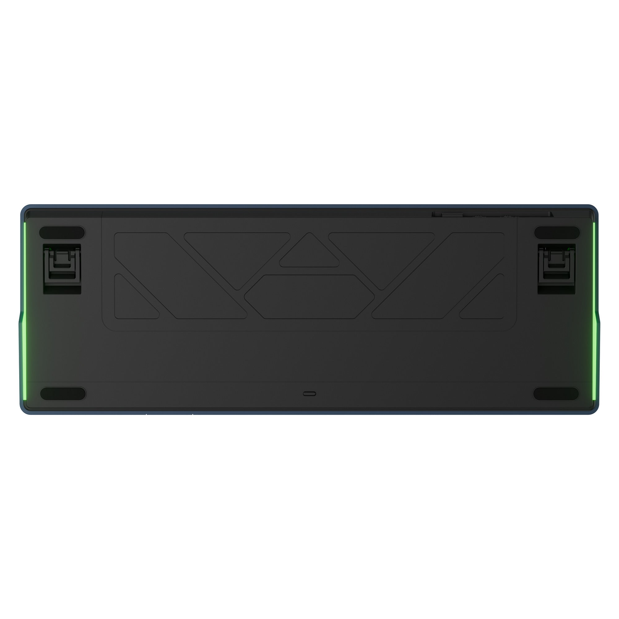 Ducky ok-m-98 rgb mechanisch toetsenbord (zwart, us lay-out (qwerty), ktt linear, 96%, rgb, hot-swap, pbt, 2.4 ghz | bluetooth | usb-c)