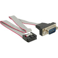 DeLOCK-Kabel RS-232 Serielle Pin-Header-Buchse auf DB9-Form