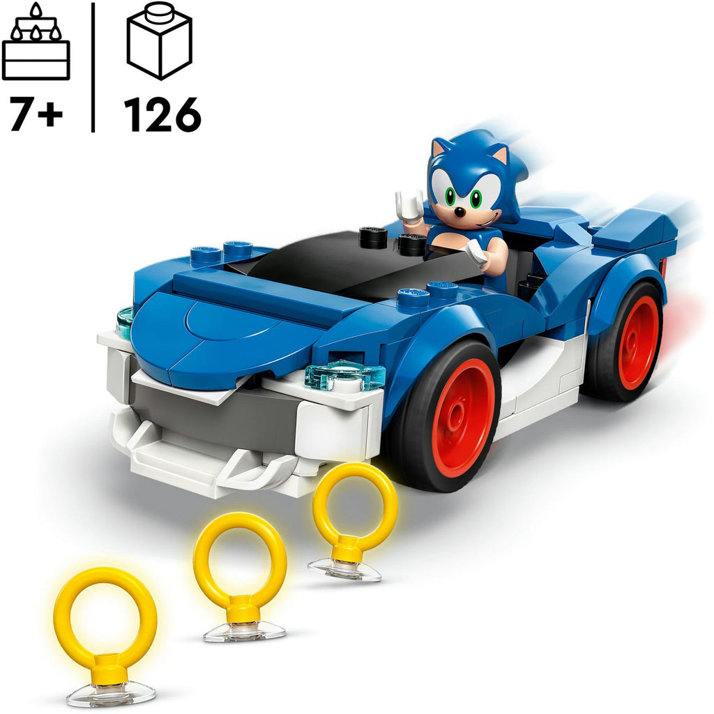 LEGO Sonic the Hedgehog 77117 Sonic Car: Speed ​​Star Lightning