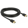 Delock displayport kabel (zwart, 3 meter, 8k)