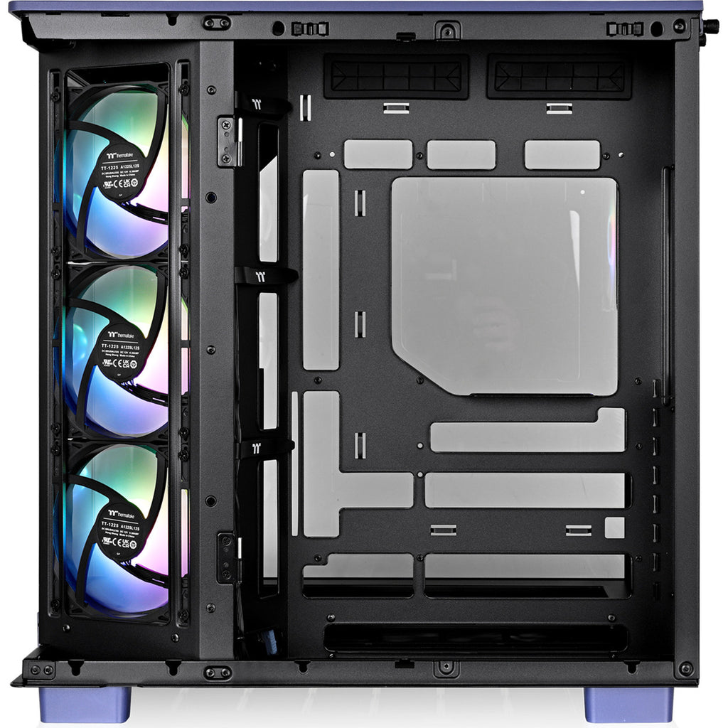 Thermaltake view 380 xl tg argb future dusk midi tower behuizing (paars | 2x usb-a | 1x usb-c | rgb | window)