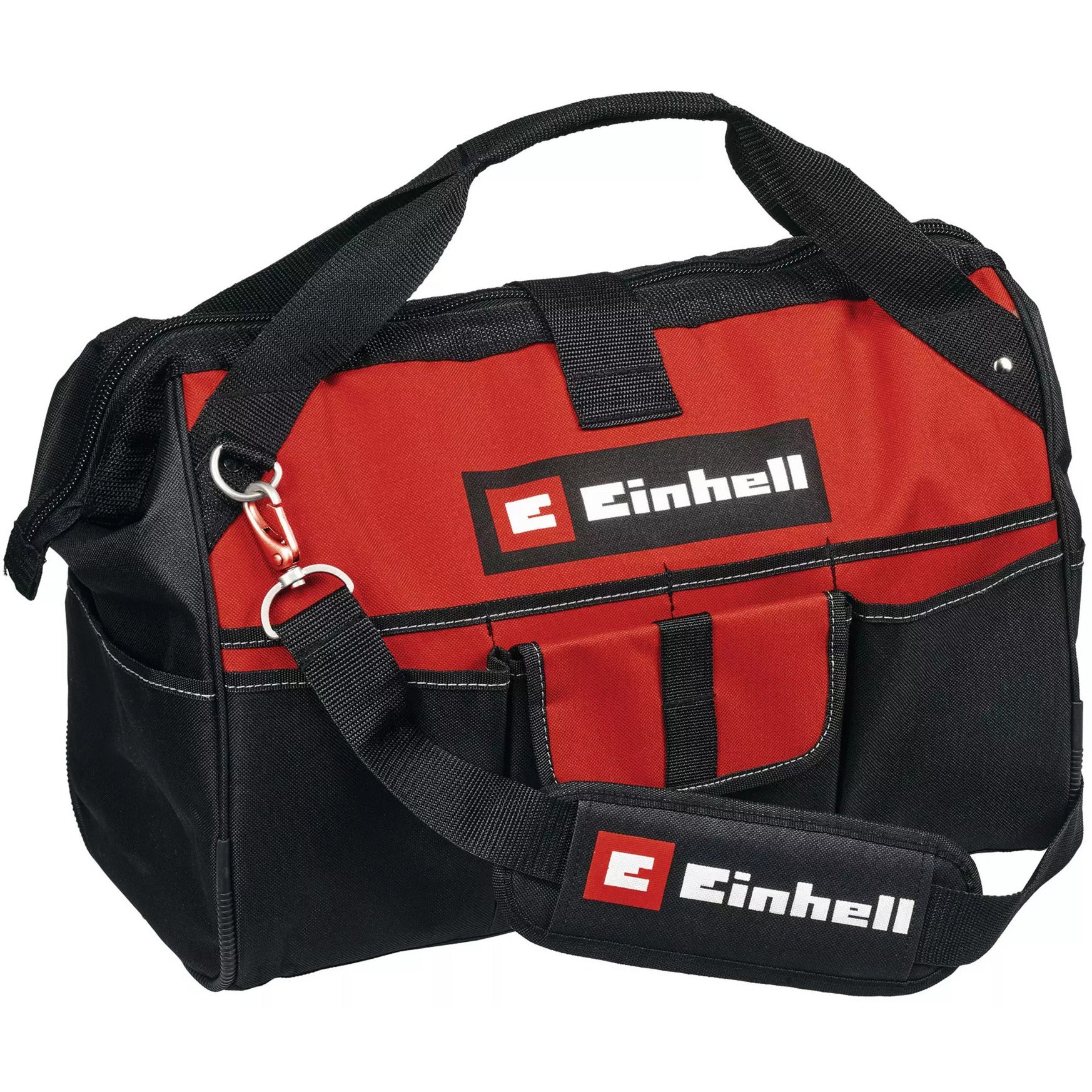 Einhell ge-ps 18 15 li bag kit accu mini kettingzaag snoeizaag (zwart rood, 1x 2.5 ah power x-change accu en oplader inbegrepen)