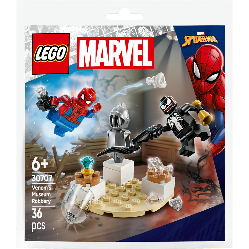 Lego marvel - venoms museuminbraak constructiespeelgoed (30707)