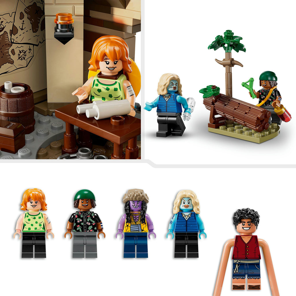 Lego ® one piece de strijd bij arlong park bouwset - 75638