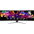 Msi mpg 491cqp qd-oled 49 curved ultrawide gaming monitor (zwart, 2x hdmi, displayport, 2x usb-a, usb-b, usb-c, 144 hz)