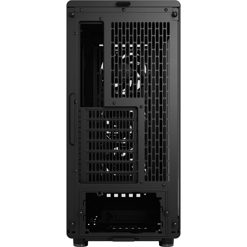 Fractal design north momentum edition midi tower behuizing (zwart houtkleur | 2x usb-a | 1x usb-c | tempered glass)