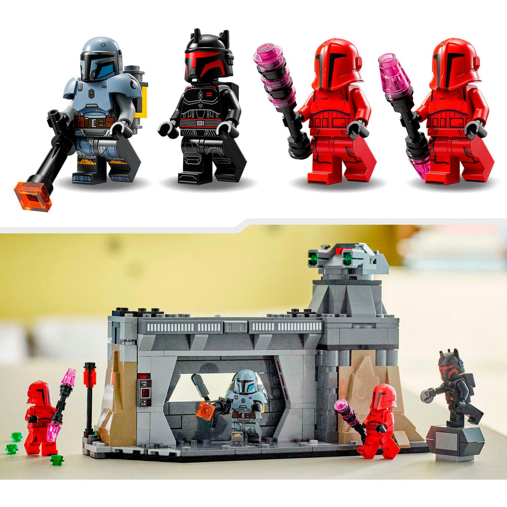 Lego star wars - paz vizsla en moff gideon duel constructiespeelgoed (75386)