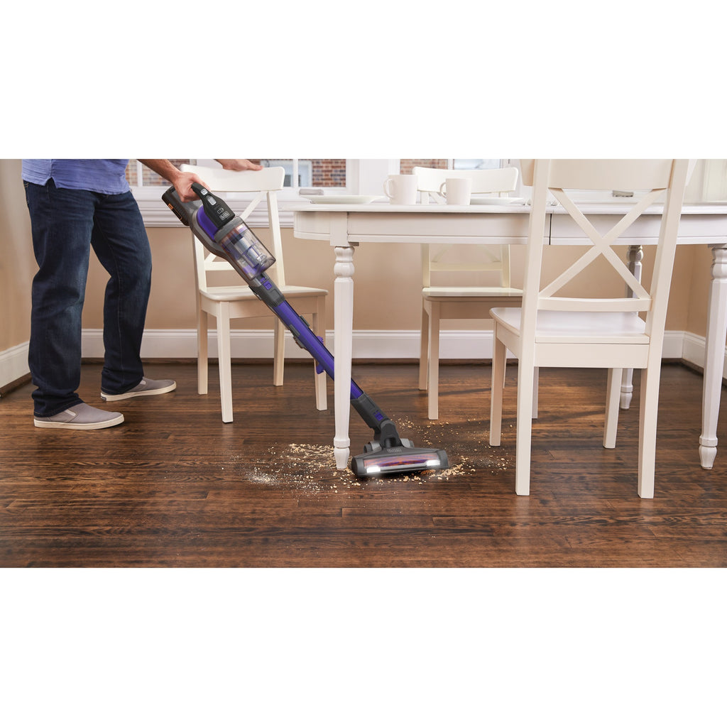Black+decker 36v 4-in-1 powerseries extreme pet steelstofzuiger (paars)