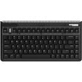 Iqunix og80 dark side wireless mechanical keyboard (zwart, us lay-out (qwerty), gateron brown, 80% (tkl), rgb leds, hot-swappable, pbt, 2.4ghz | bluetooth 5.1 | usb-c)