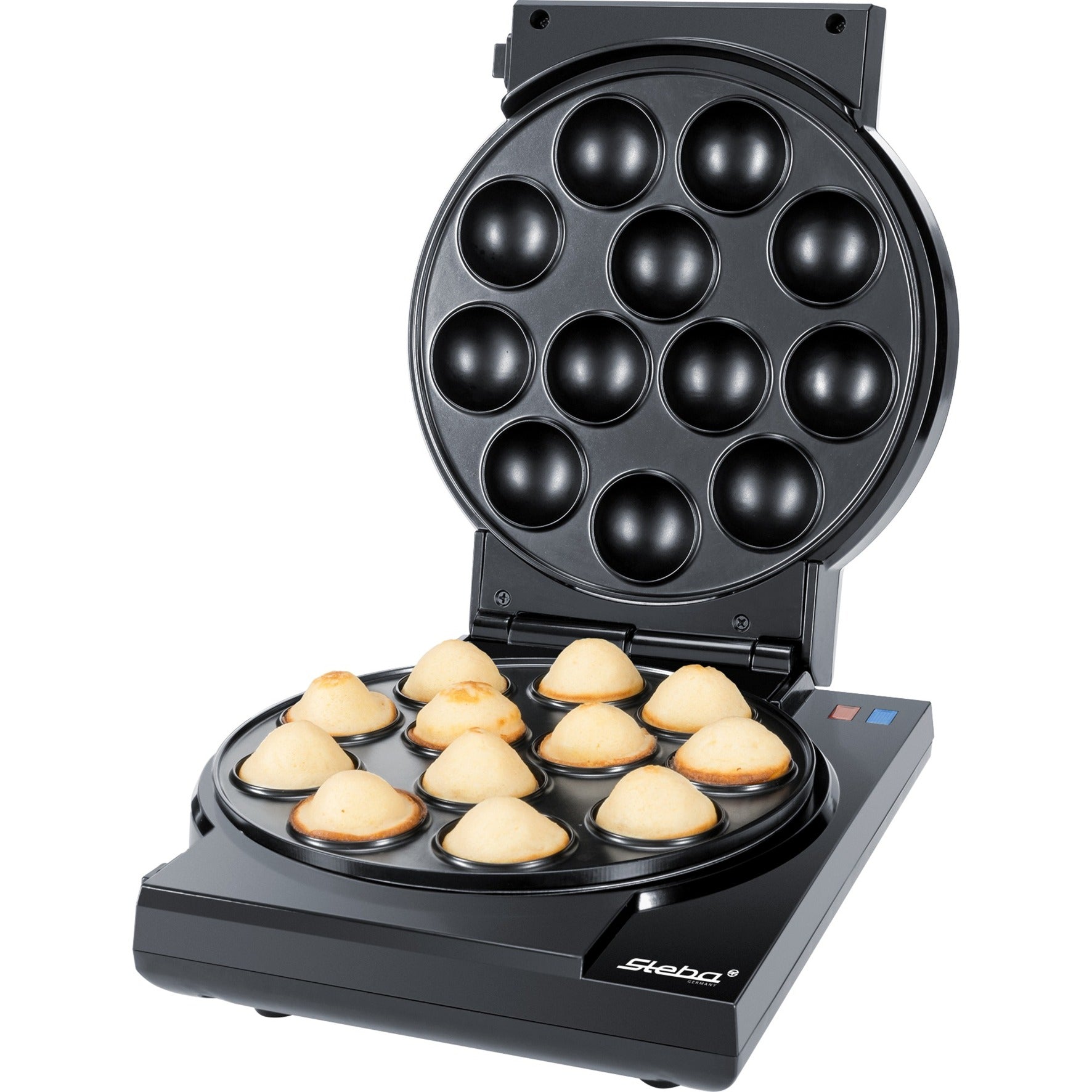 Steba cake-maker cm 3 donutmaker (zwart zilver)