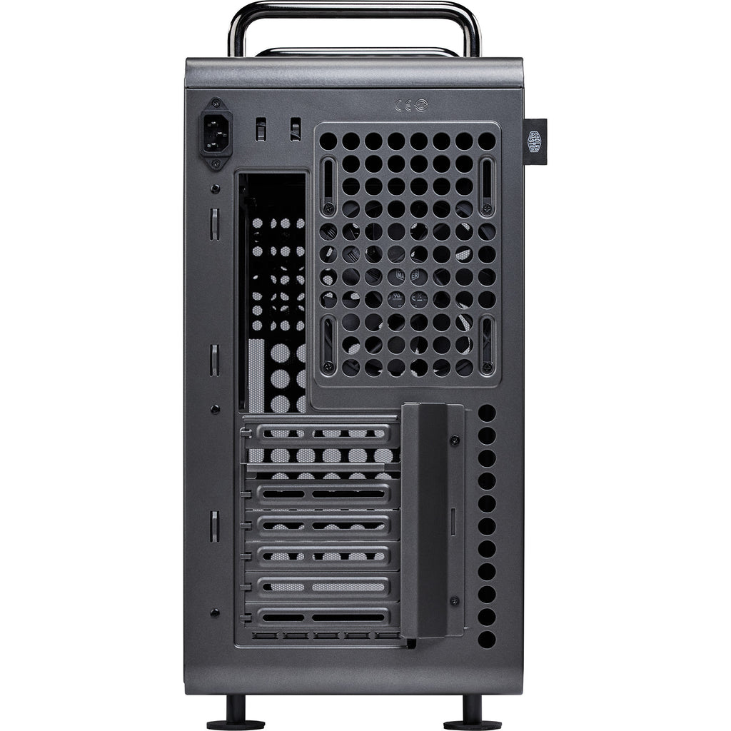 Cooler master qube 540 stardust iron midi tower behuizing (zwart | 2x usb-a | 1x usb-c | tempered glass)