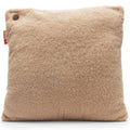Cozy una woolly 45 x 45 cm draadloos warmtekussen (lichtbruin, powerbank 5000 mah)