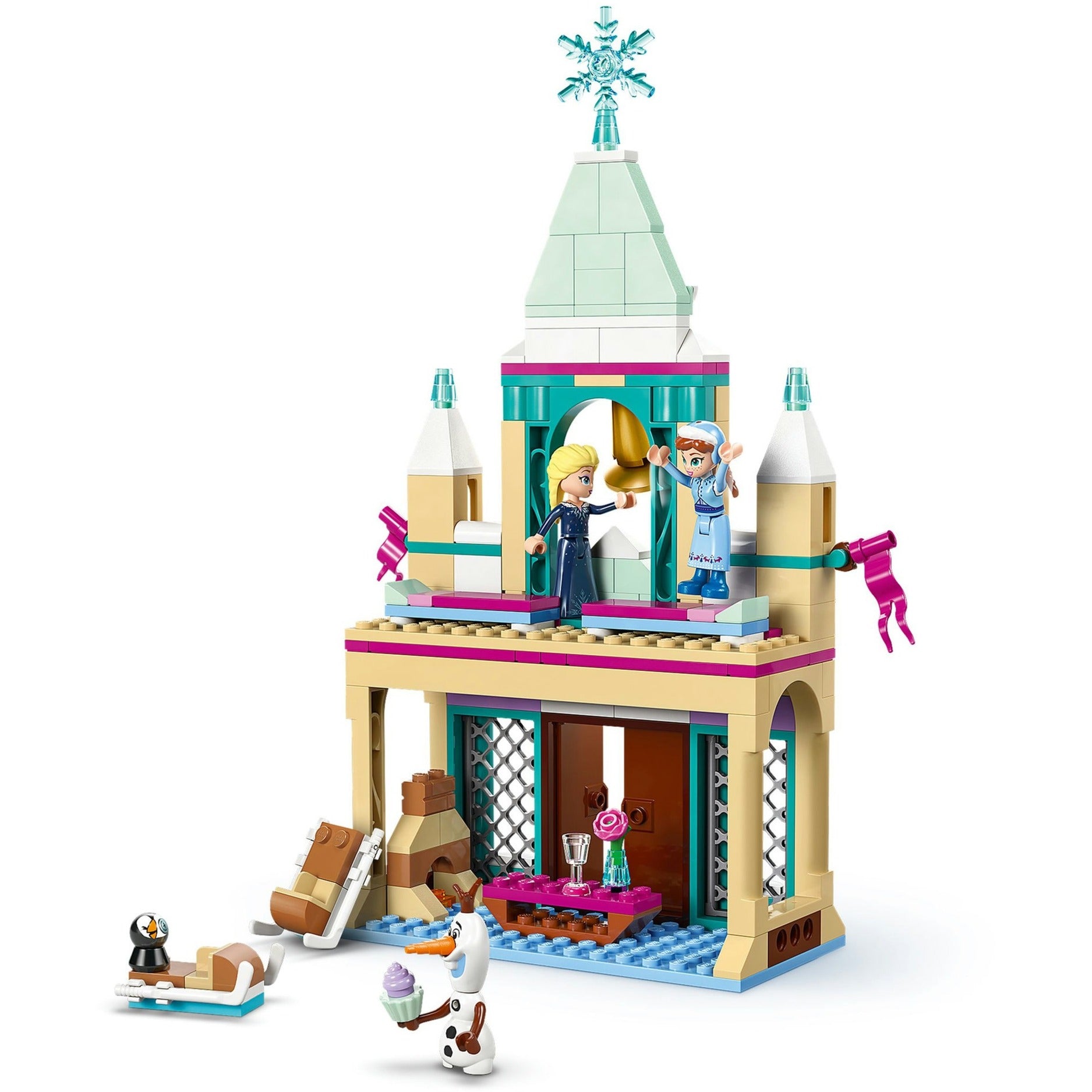 LEGO Disney Princess 43265 Die Eiskönigin – Schloss Arendelle