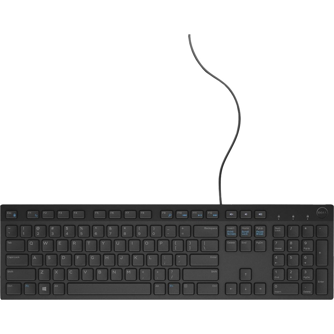 Dell multimediatoetsenbord kb-216 (zwart, us lay-out)