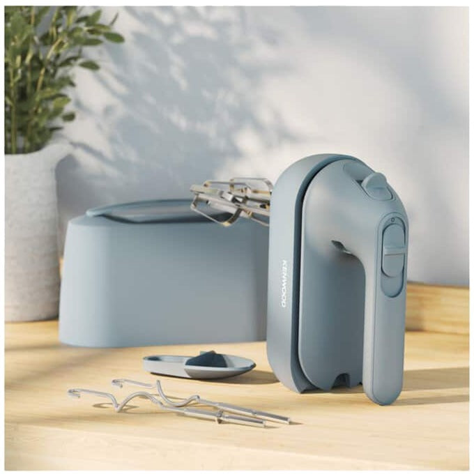 Kenwood handmixer quickmix go storm blue (blauwgrijs, 350 watt)