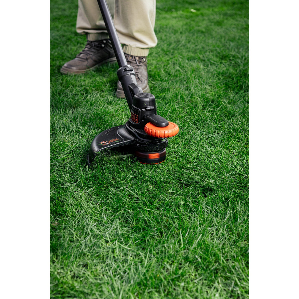 Black+decker 18v afs grastrimmer zonder accu (zwart oranje, 28 cm, accu en oplader niet inbegrepen)