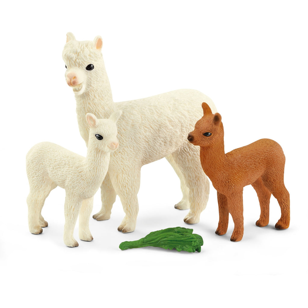 Schleich Wild Life Alpaca Famillia 42544