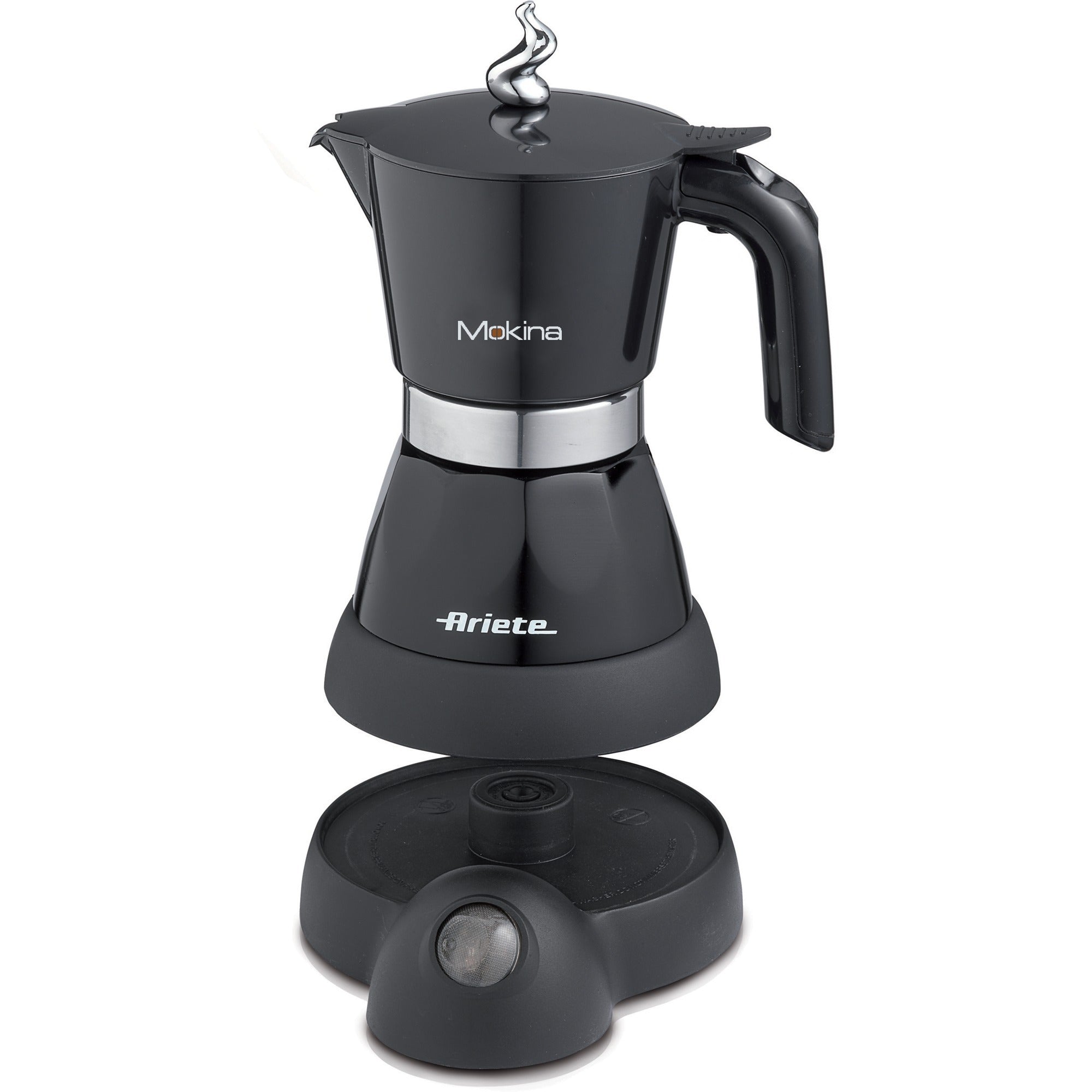 Ariete moka aroma koffiezetter 1358 11 mokkapot (zwart)