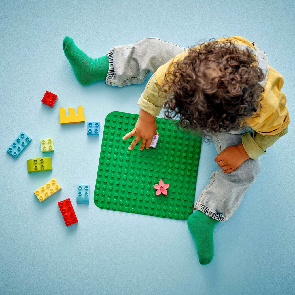Lego duplo groene bouwplaat creatief en educatief speelgoed voor peuters 10460