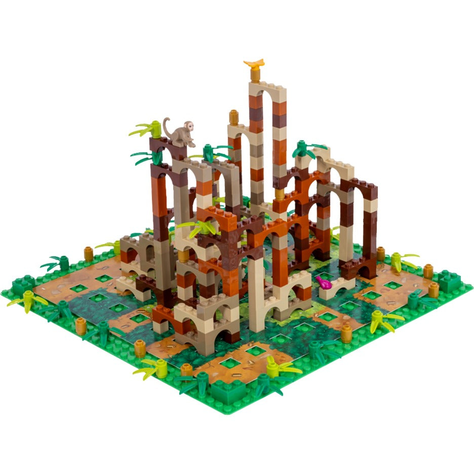 Asmodee lego® monkey palace bordspel (frans nederlands, 2 - 4 spelers, 45 minuten, vanaf 10 jaar)