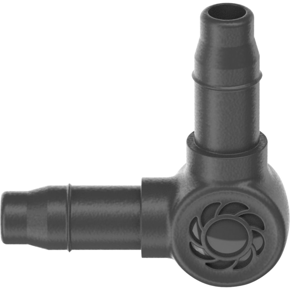 Gardena l-stuk 4,6 mm (3 16 ) verbinding (donkergrijs, 10 stuks)