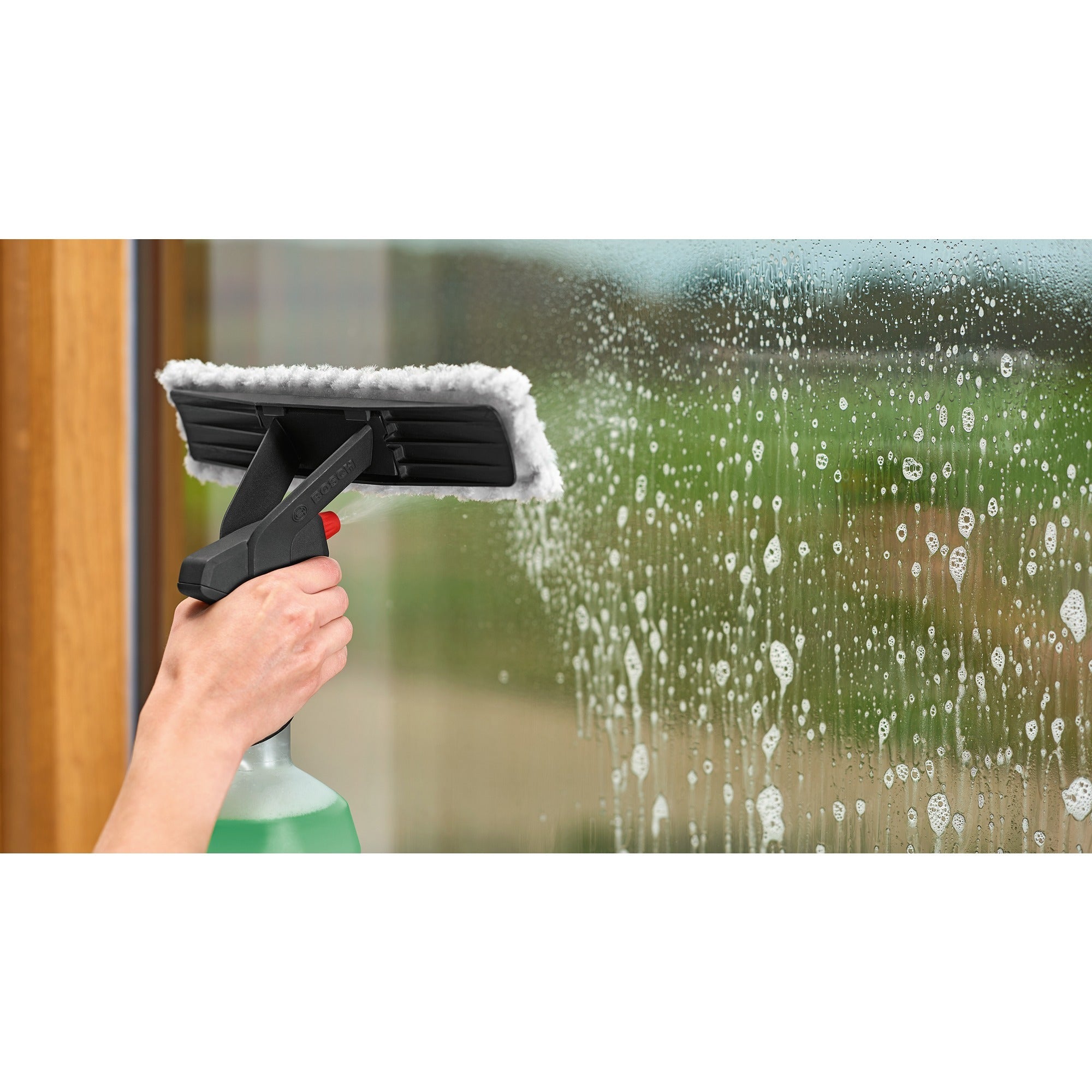 Bosch glassvac solo plus raamreiniger