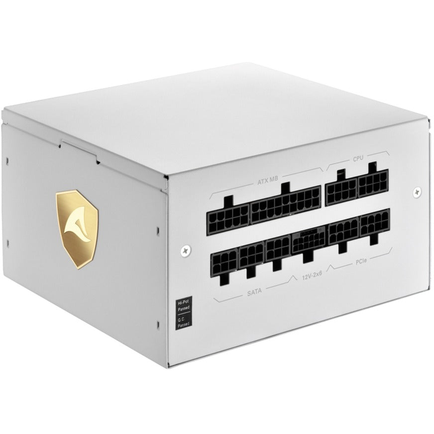 Sharkoon rebel p20 1000 white modulaire 1000 watt voeding (wit, 1x 12v-2x6, 4x pcie)
