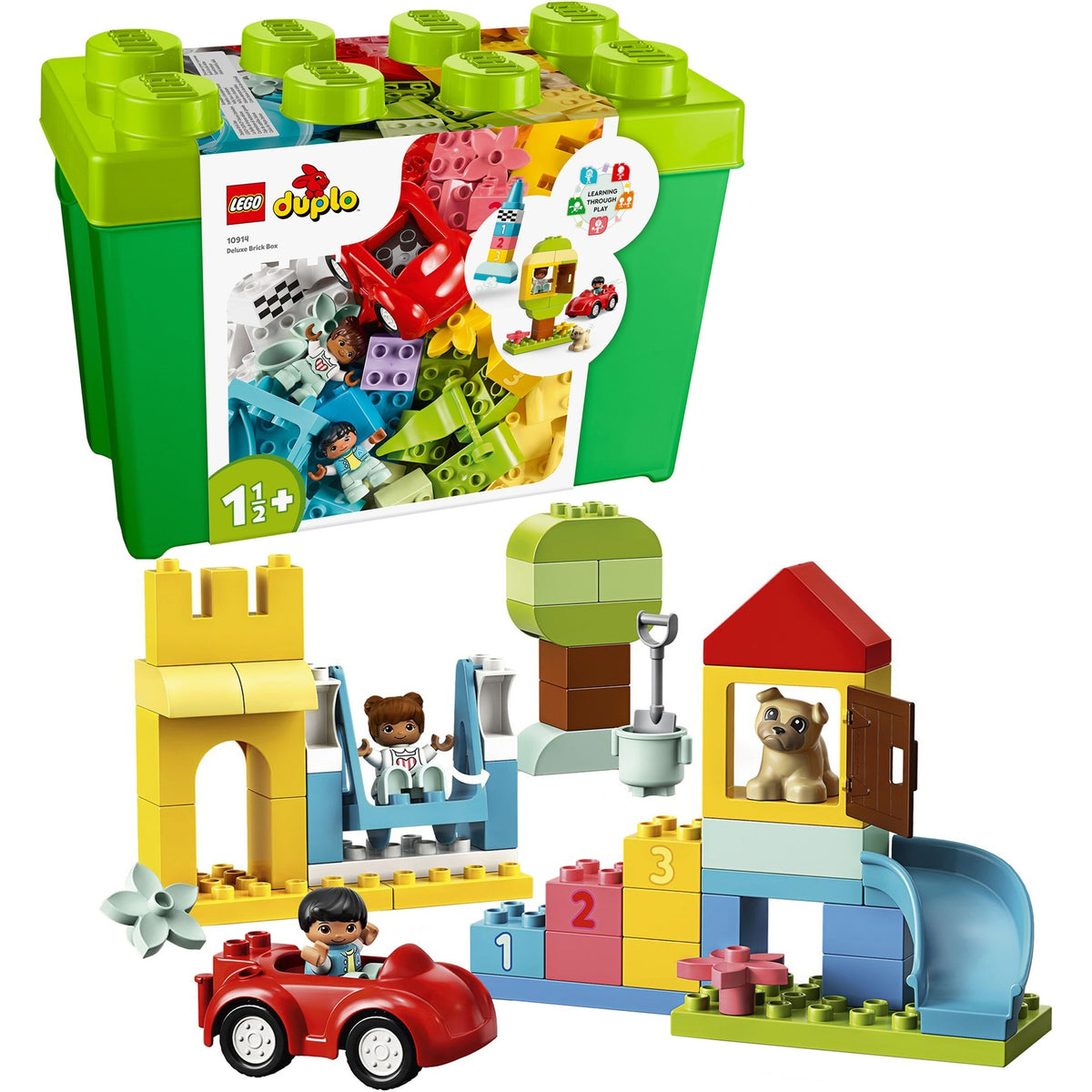 Lego duplo 10914 luxe opbergdoos met bouwstenen