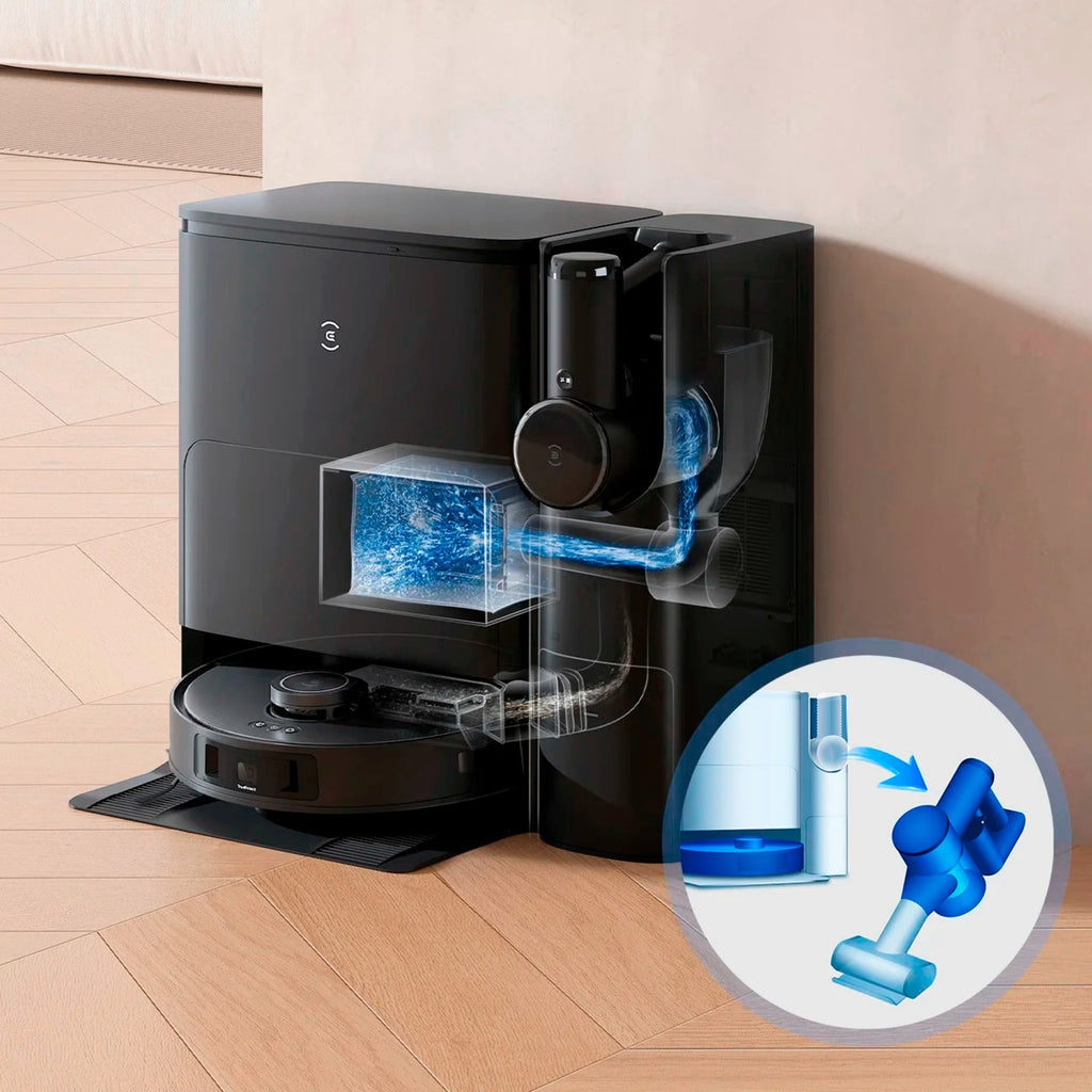 Ecovacs deebot t30s combo complete black robotstofzuiger (zwart)