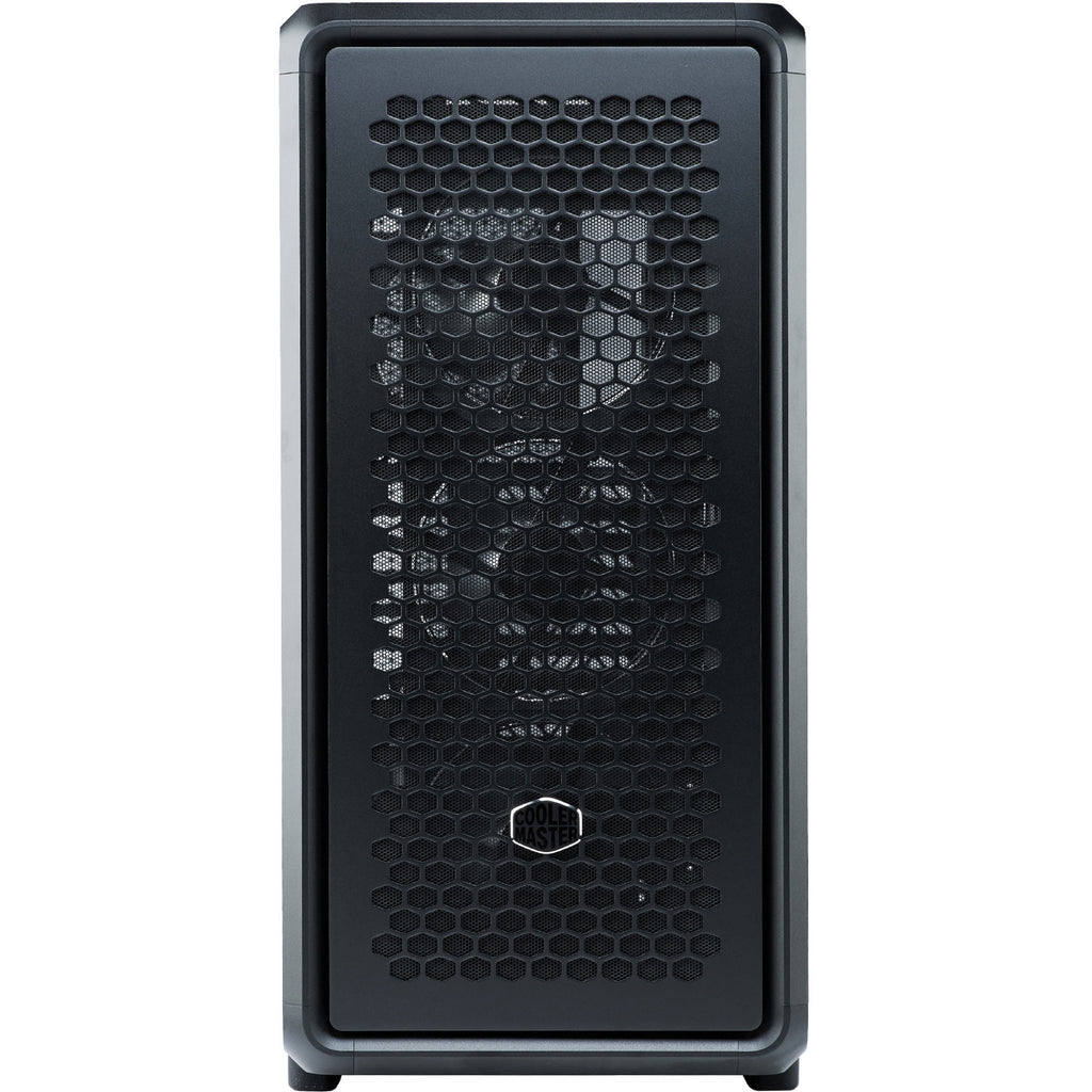 Cooler master masterframe 600 midi tower behuizing (zwart | 2x usb-a | 1x usb-c | tempered glass)