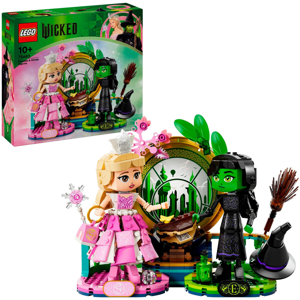 Lego wicked - elphaba en glinda figuren constructiespeelgoed (75682)