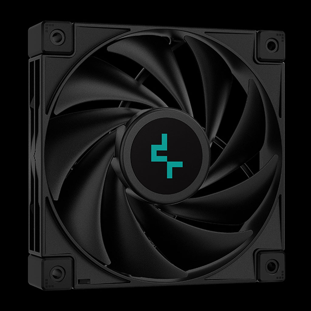 Deepcool ak400 zero dark plus cpu-koeler (zwart)