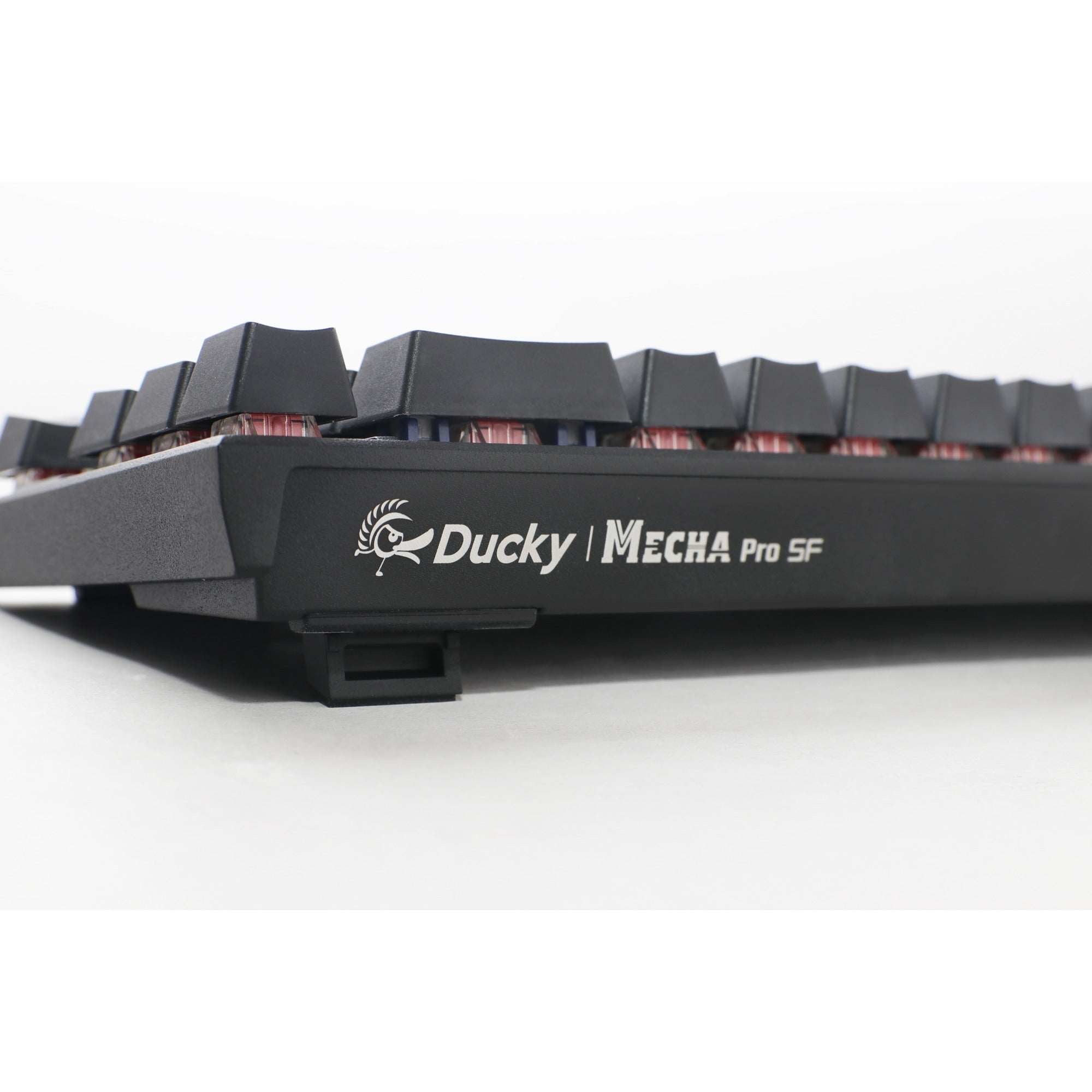 Ducky mecha pro sf, toetsenbord (zwart, us lay-out, cherry mx speed silver, rgb leds, 65%, pbt double-shot)
