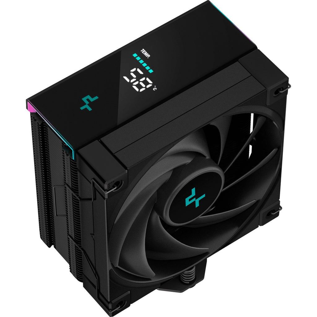 Deepcool ak400 digital rgb cpu-koeler (zwart, 4-pins pwm fan-connector)