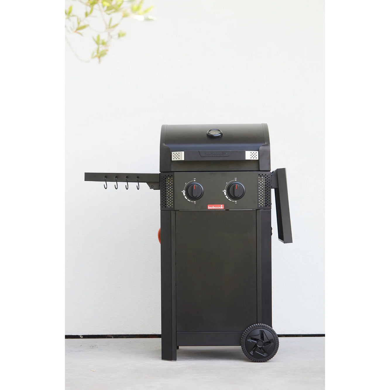Barbecook luca 210 gasbarbecue met zijtafels (zwart)