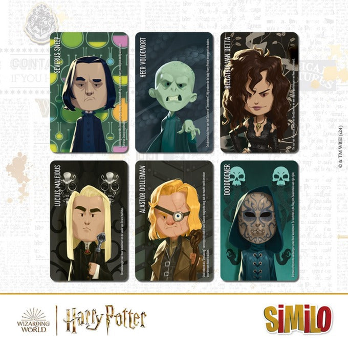 999games 999 games similo: harry potter kaartspel (nederlands, 2 - 8 spelers, 10 minuten, vanaf 7 jaar)