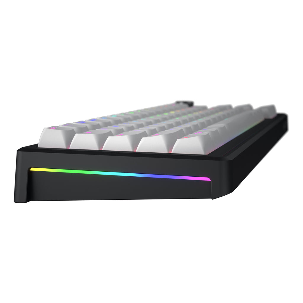 Hator skyfall mag ultra 8k rgb mechanisch gaming toetsenbord (zwart, us lay-out (qwerty), hator aurum ice, 65%, rgb, double-shot pbt, hot-swap)