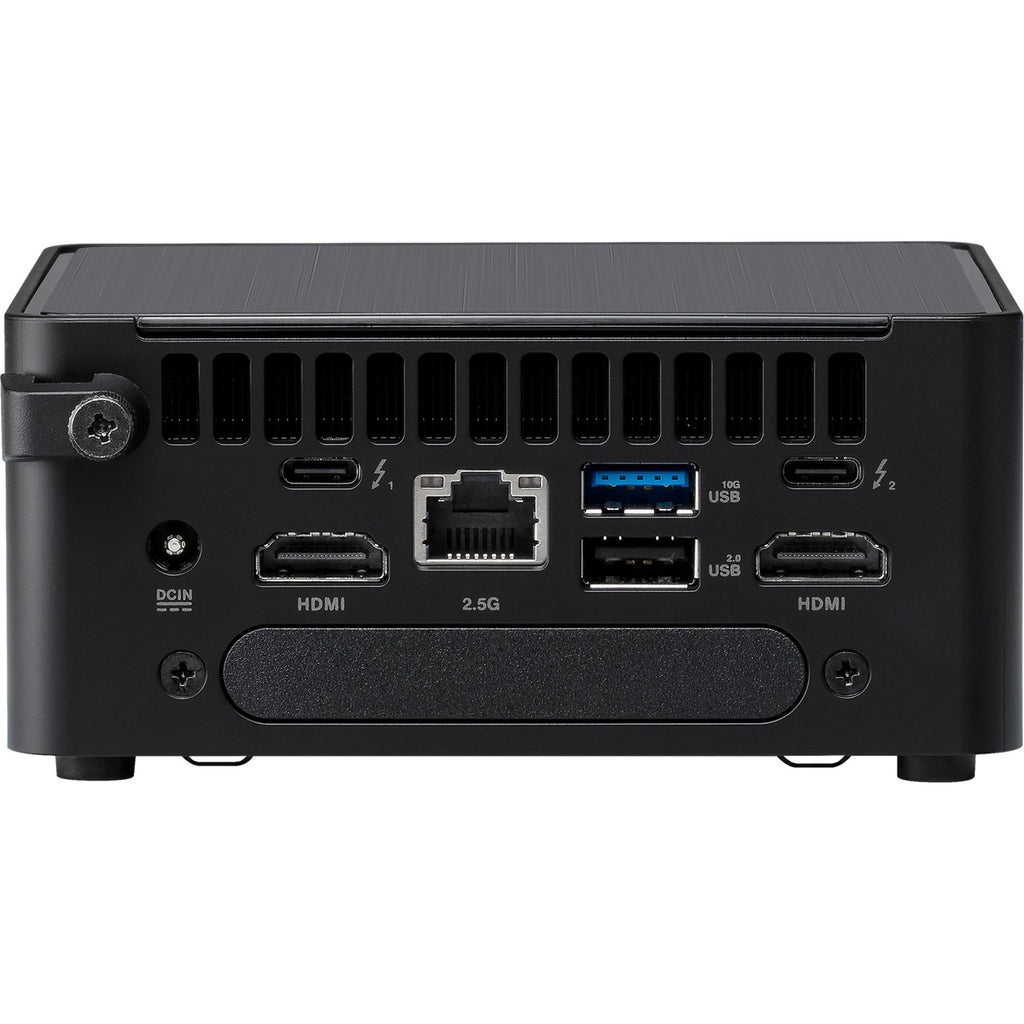 Asus nuc 14 pro tall kit rnuc14rvhi300002i barebone (zwart | core 3 100u | intel graphics)