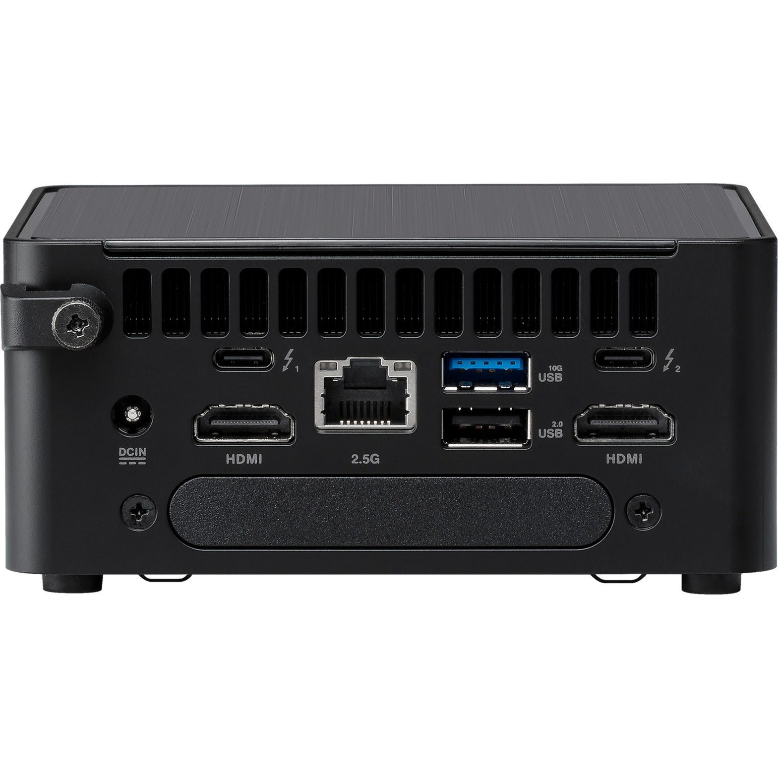 Asus nuc 14 pro tall kit rnuc14rvhi300002i barebone (zwart | core 3 100u | intel graphics)
