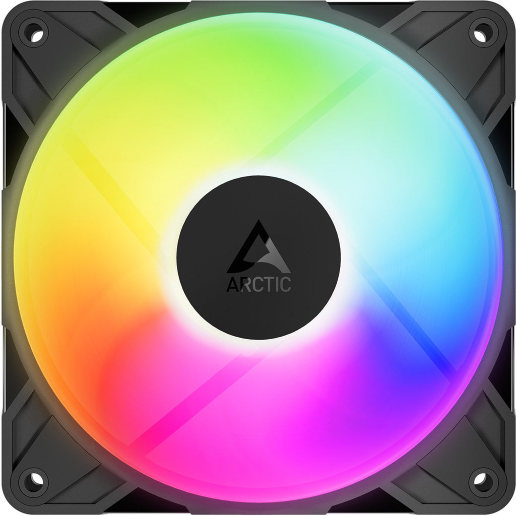 Arctic p12 pro reverse a-rgb case fan (zwart, 120 x 120 x 27 mm, pwm)
