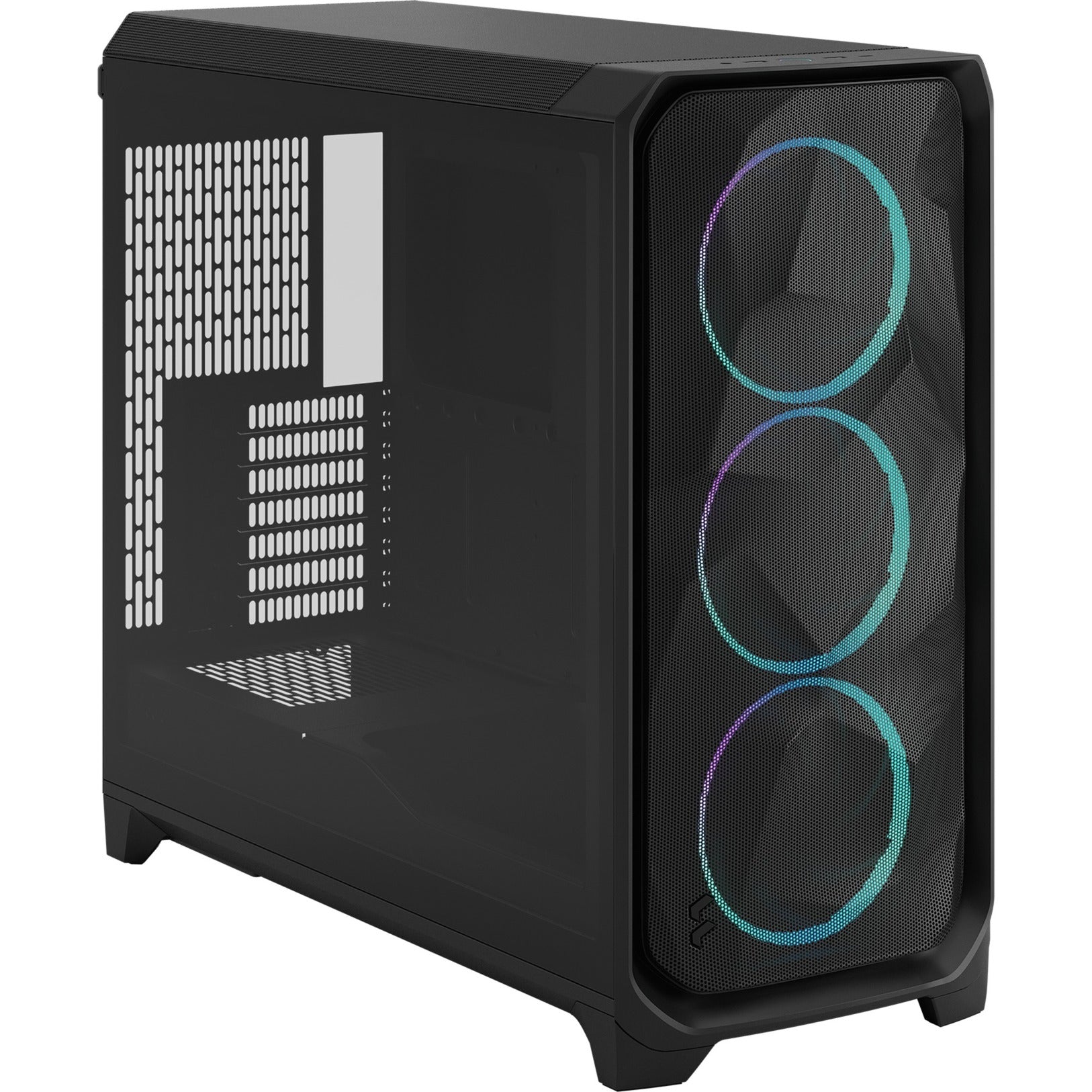 Fractal design meshify 3 xl rgb big tower behuizing (zwart | 2x usb-a | 1x usb-c | rgb | tempered glass)
