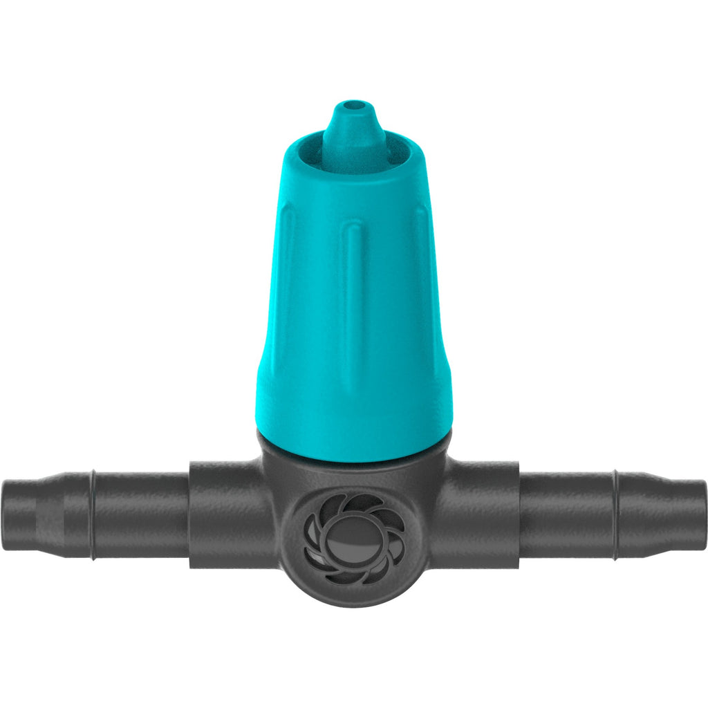 Gardena micro-drip-system verstelbare seriedruppelaar 0–15 l u druppelaar (zwart turquoise)
